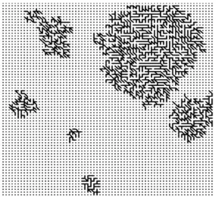 Fig 17. Determine the number of clusters on SOM map 