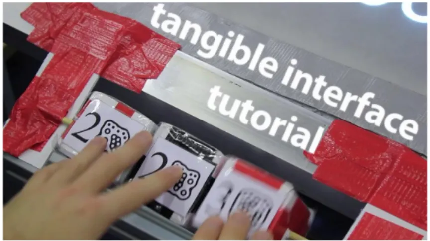 Figure	  2	  Related	  work:	  Number	  game	   http://vimeo.com/33657450	  