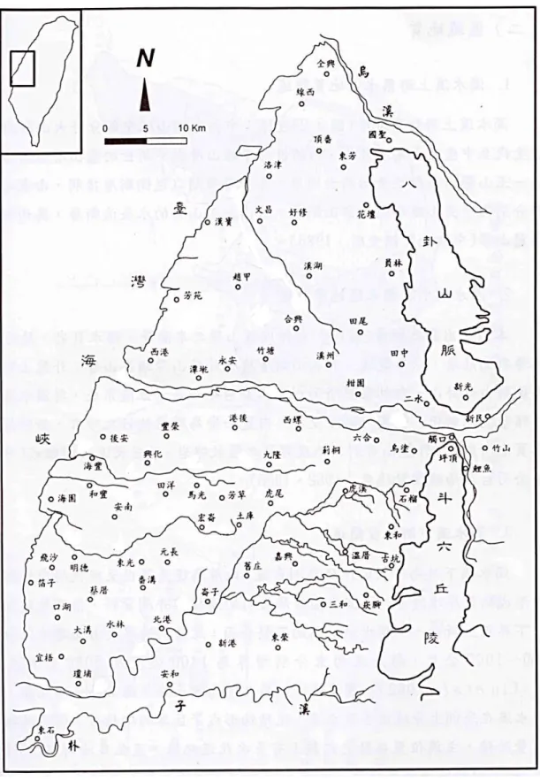 圖 4-10  地質鑽探井分布位置[ 中央地質調查所 , 1999] 