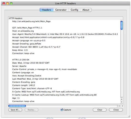 Figure 2.1: HTTP request and response headers