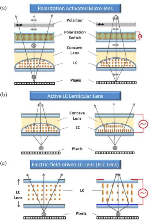 Fig. 1-13 Basic concepts of lens switching method. 
