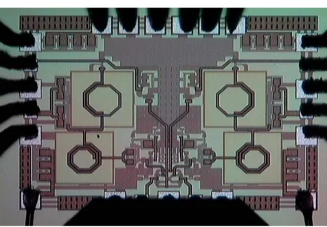 Fig. 2.5 Layout of the proposed UWB low power mixer 