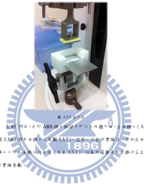圖  3.3.5  拉伸後 