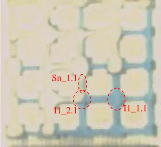 Figure 6a. The fourteenth stage of  imbibition process. 
