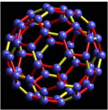 Figure 2.1 Schematic diagram of C 60  molecule 