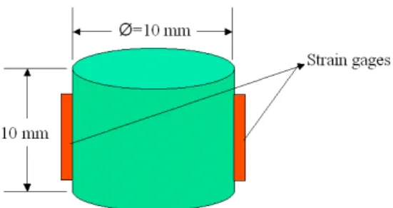 Fig. 2. Schematic of aluminum testing specimens.