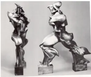 Figure 4-37.  Umberto Boccioni’s Sculpture - Unique Forms of Continuity in Space 