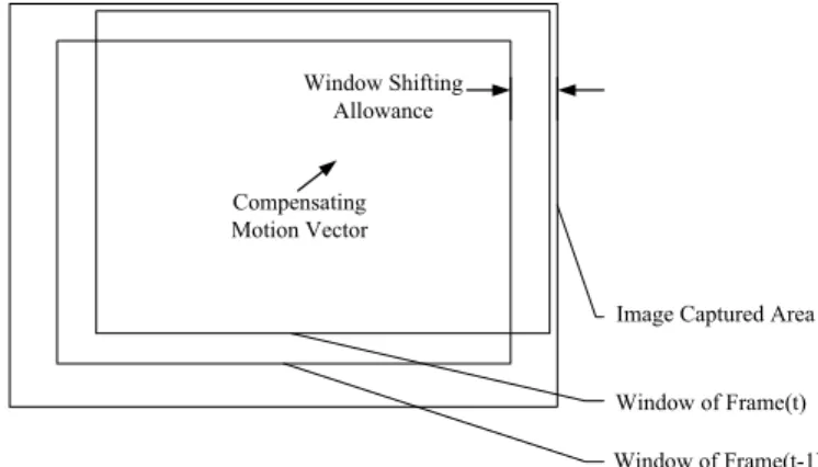 Fig. 1.1. Motion compensation schematics. 
