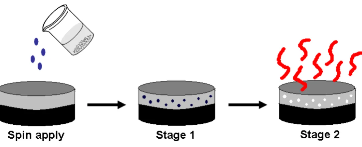 Figure 2. 11 General processing scheme to produce nanoporous structure using  templating methed 