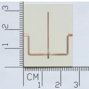 Figure 2-25: Photograph of the tri-mode …lter with a lower-stopband transmission zero using a lumped capacitor