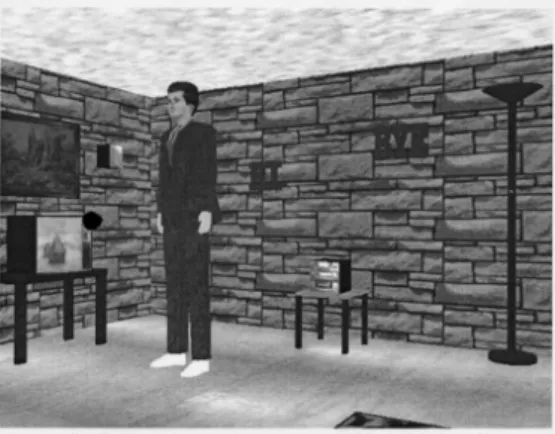 Fig. 1. The stimulus matrix monitored by the subject. Every 125 ms one of the rows, or one of the columns of the matrix was intensified.