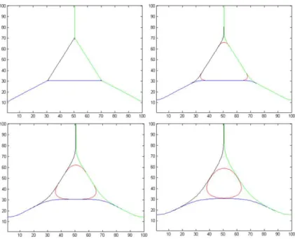 Figure 13: The deformation of each grain without coupling.