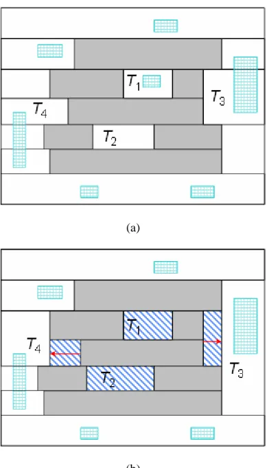 Figure 1-2. (a) The original tile plane; (b) final result. 