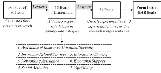 Figure 3-2: Process in Item Development 