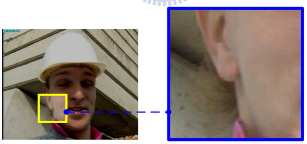 Figure 1.1: Illustrations of the spatial correlation (foreman-CIF)