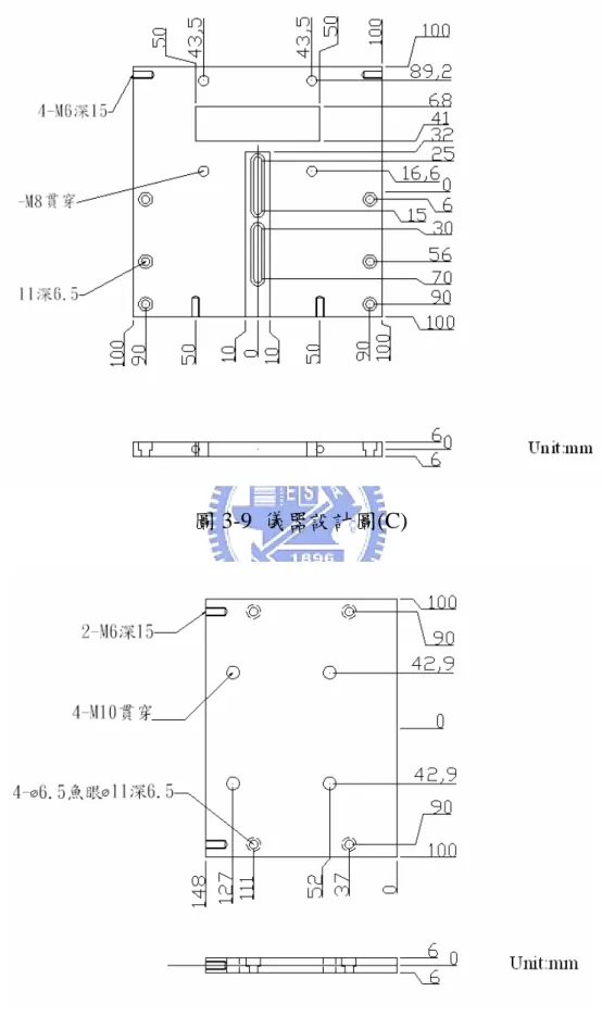 圖 3-9  儀器設計圖(C) 