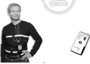 Fig. 1-3: Patient wearing the Embletta (Level III) [13] 