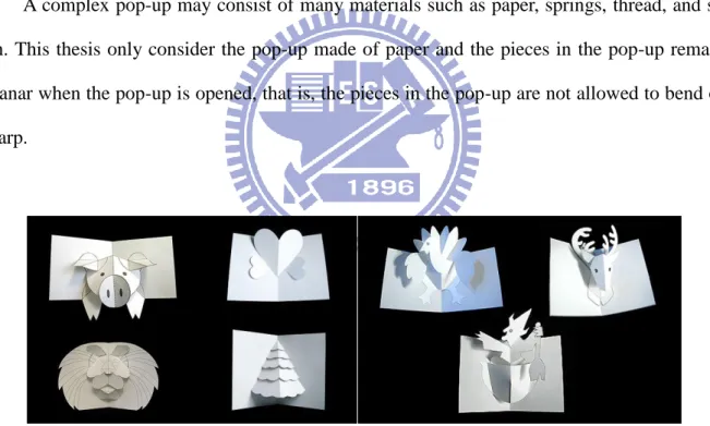 Figure 3.2: Pop-up cards designed by Robert Sabuda for DIY 
