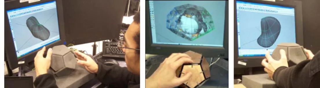 圖 17. A Free-Hand 3D Modeling Interface(Jackie Lee, 2003) 