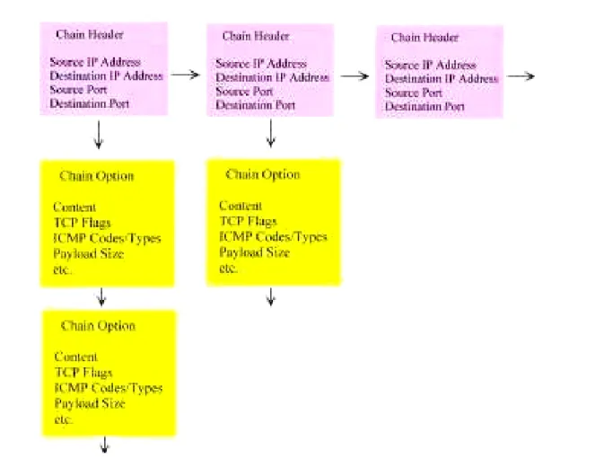 Figure 2-10 Snort Rule Tree Structure10 