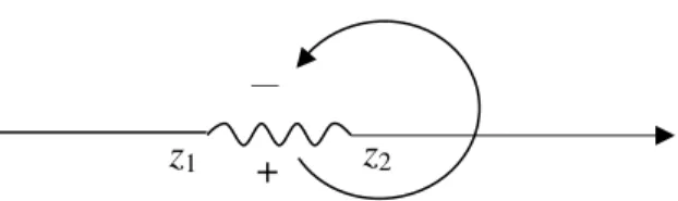 Figure 8: The algebraic structure of p(z) for two branch points in horizontal.