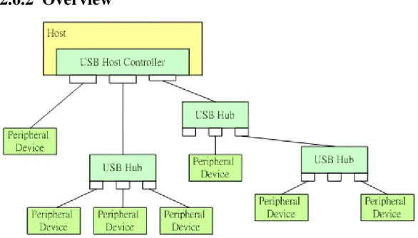 Figure 2.7: USB Network Topology 
