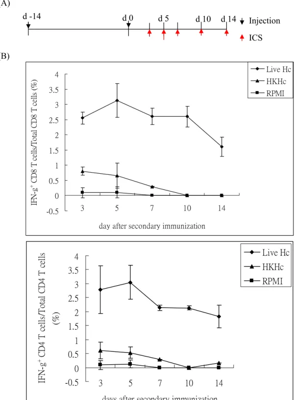 Figure 2.  d -14  d 0 d 5 d 10 d 14 Injection  ICS (A)  (B)  -0.500.511.522.533.54 3 5 7 10 14