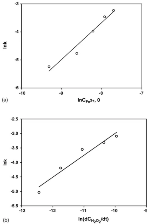 Fig. 6. Analysis of mineralization kinetics of DBP simulated by second-order reaction