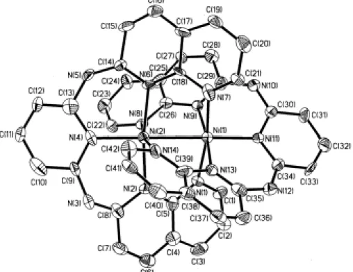 圖 11. [Ni 2 (L11) 2 ]之單晶繞射結構圖 