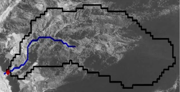 圖 3.8（d） 95.5K 集水區 921 地震前航照圖（87.5.23） 