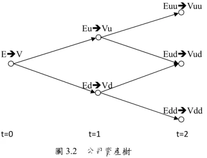 圖 3.2  公司資產樹 