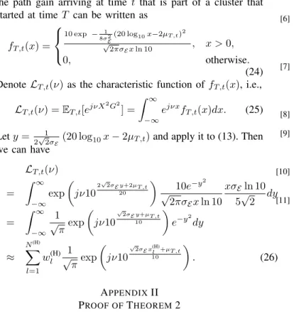 Fig. 1. BER comparison of the proposed analytical formulae with that in [6], where T max = 33 nsec.