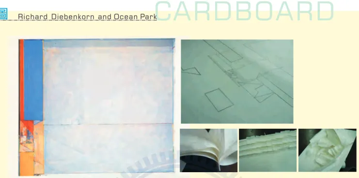 圖 Richard Diebenkorn and Ocean Park  CARDBOARD