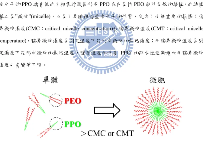 圖 12：CMC 和 CMT 與微胞關係 