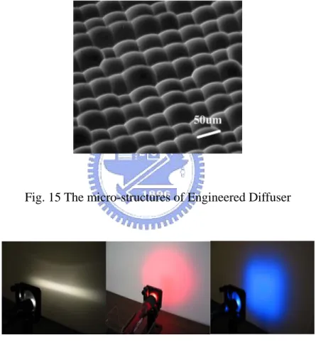 Fig. 15 The micro-structures of Engineered Diffuser 