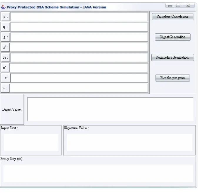 Figure 6.2.1    Program graphic interface 