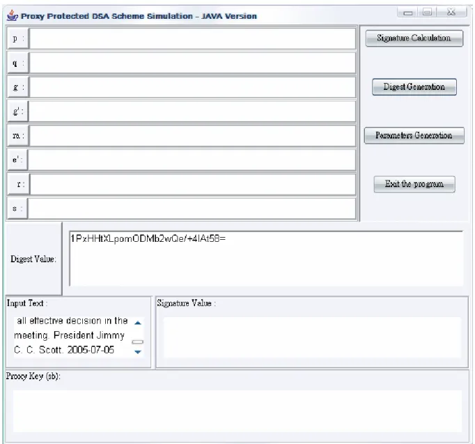 Figure 6.2.2    Execution of digest calculation 