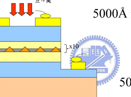 圖 3-6(f) 打線(wire bonding)完成製程程序 