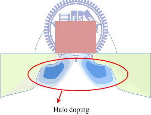 Fig. 10    The schematic drawing of halo doping device. 