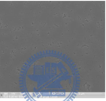 Fig. 2-1  SEM images of Secco-etched poly-Si grains irradiated by CW laser with  CLC-2.5 W 