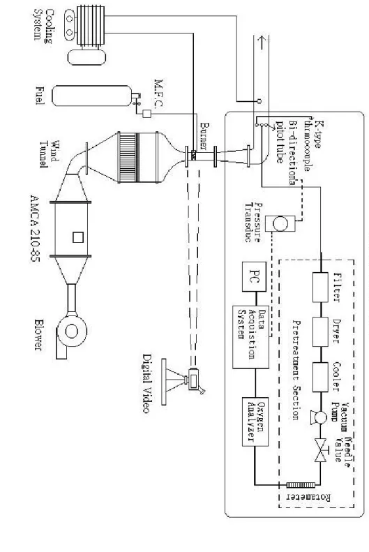 FIGURE  1   Schematic drawing of overall experimental system