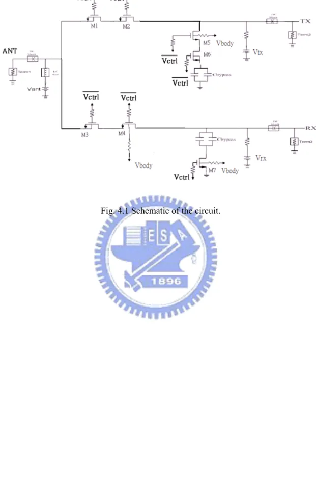 Fig. 4.1 Schematic of the circuit. 