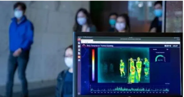 圖  17 Neuron 因應 COVID-19 門禁系統新增功能(https://www.arup.com/projects/neuron) 