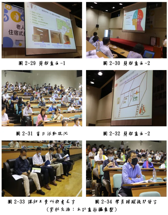圖 2-29 簡報畫面-1  圖 2-30 簡報畫面-2 