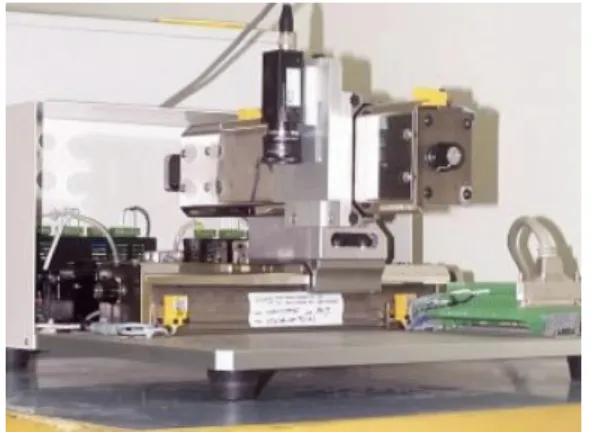 Figure 2. The XY-Table/vision system.