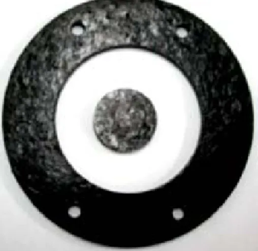 圖 2.4(b)  參考圓片成品 
