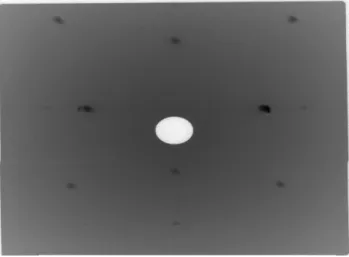圖 26.  試片 0117 Laue pattern  圖 25.  試片 0107 Laue pattern 