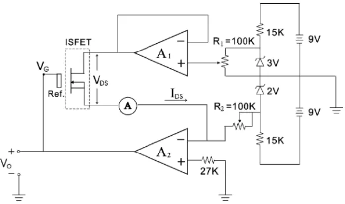 Fig. 4. Schematic of the read-out circuit.