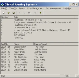 Figure 3: The main user interface of the system. 