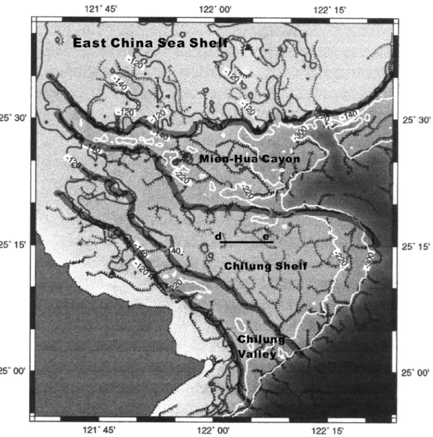Fig. 4. Topographic map illustrating the regions of physiographical units. Each unit is bounded by thick lines on the basis of the distribution and continuity of topography breaks, defined by thin lines with a tick showing the downward side of the break